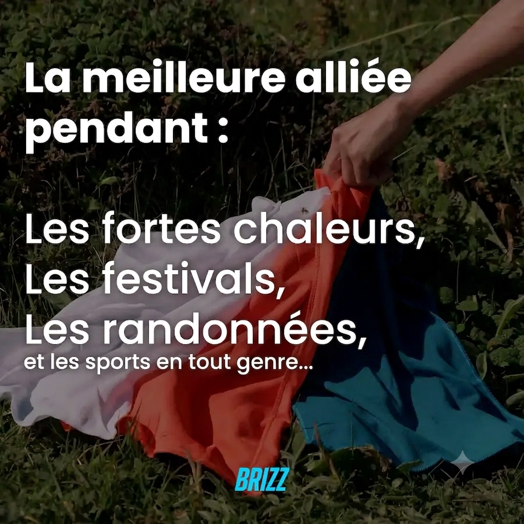 Brizz® – La Serviette Rafraîchissante